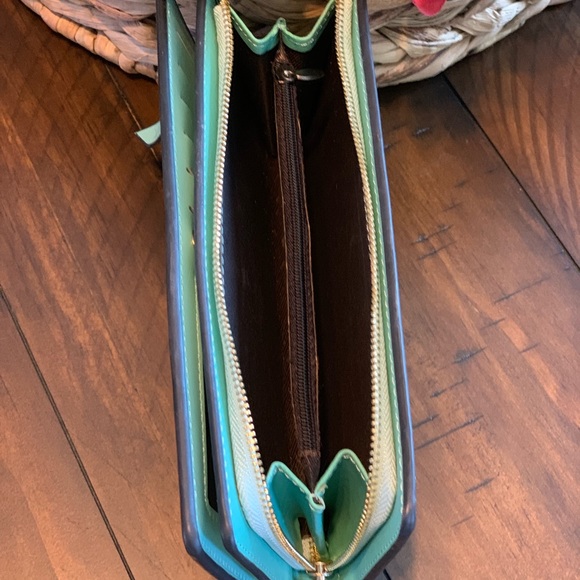 Teal wallet - Picture 3 of 4